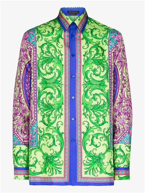 versace silk shirt frank ocean|www.brownsfashion.com.